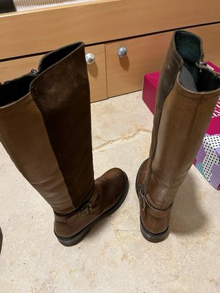 Botas de invierno marrones talla 37
