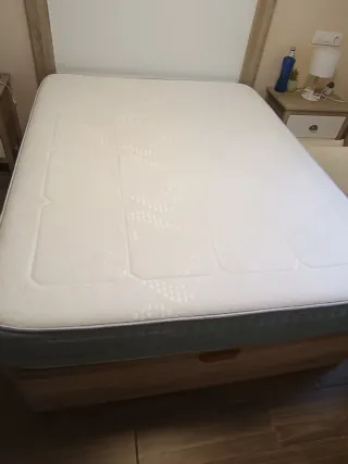 Colchón 150x190 marca vickflex + Canapé 150