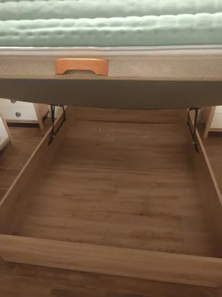 Colchón 150x190 marca vickflex + Canapé 150