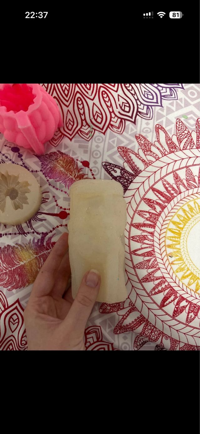 Moldes de silicona para velas