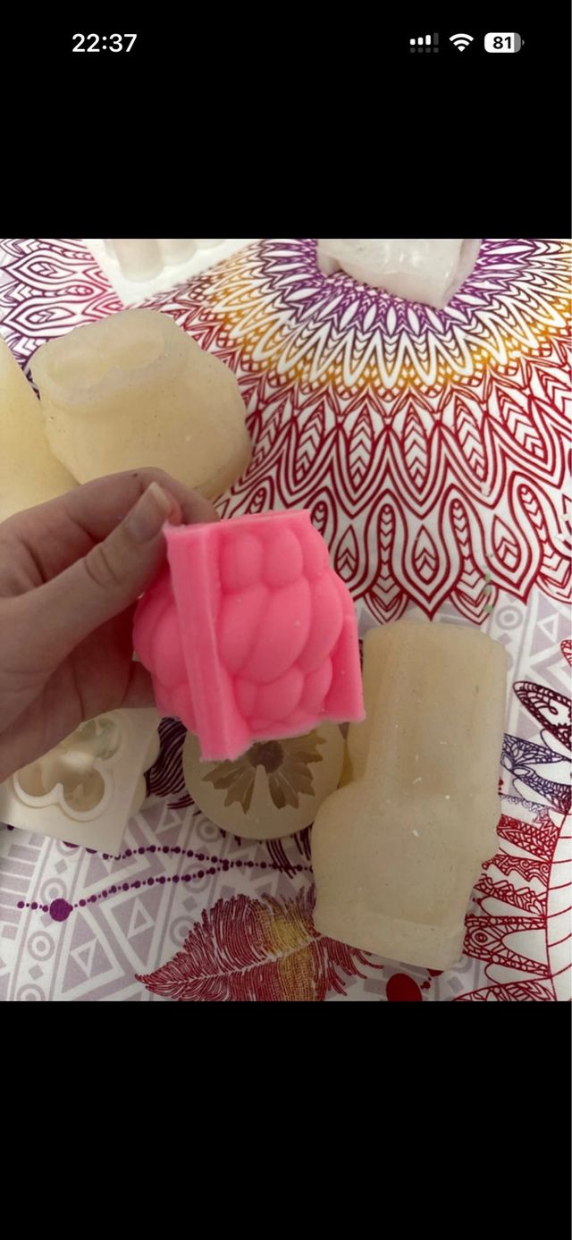 Moldes de silicona para velas