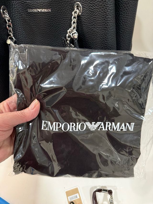 Bolso Emporio Armani Negro 30x25x14