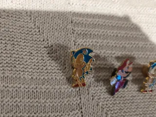 Lote 3 Pines Sonic y Mario