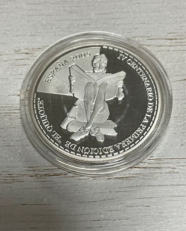 Moneda El Quijote EURO