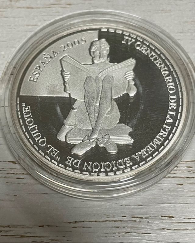 Moneda El Quijote EURO