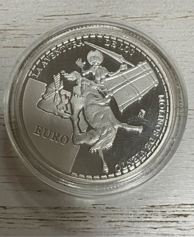 Moneda El Quijote EURO