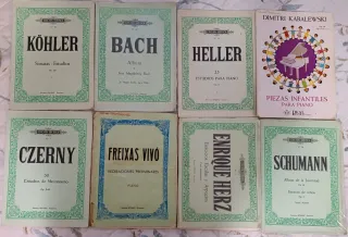 Lote Partituras Piano Clásico