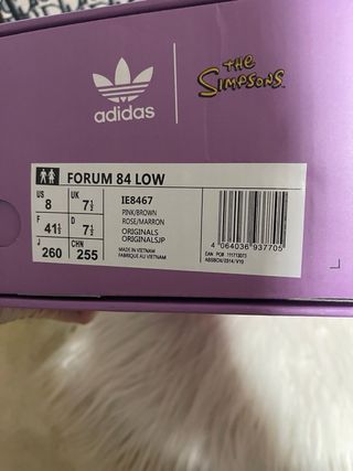 Adidas Forum 84 Low The Simpsons