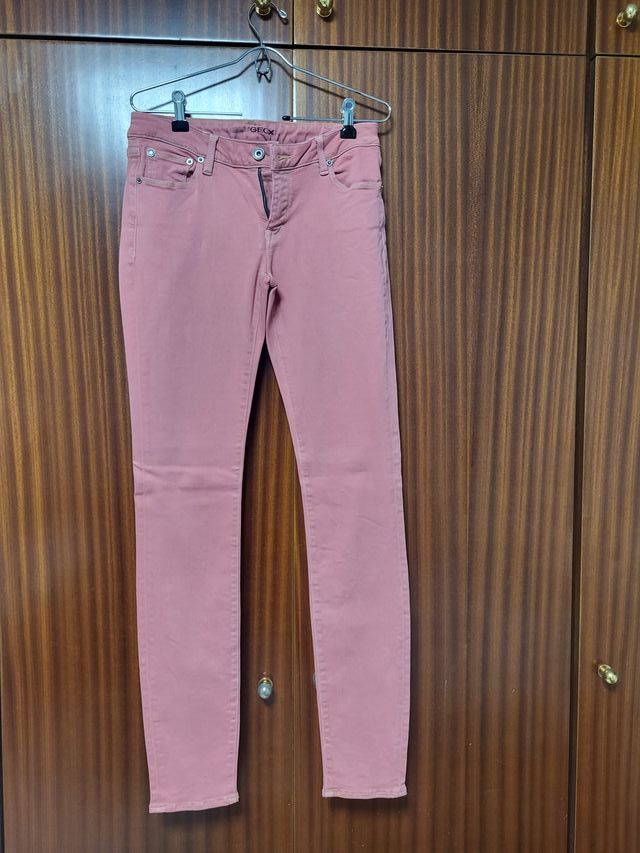 Pantalón Geox elástico salmón