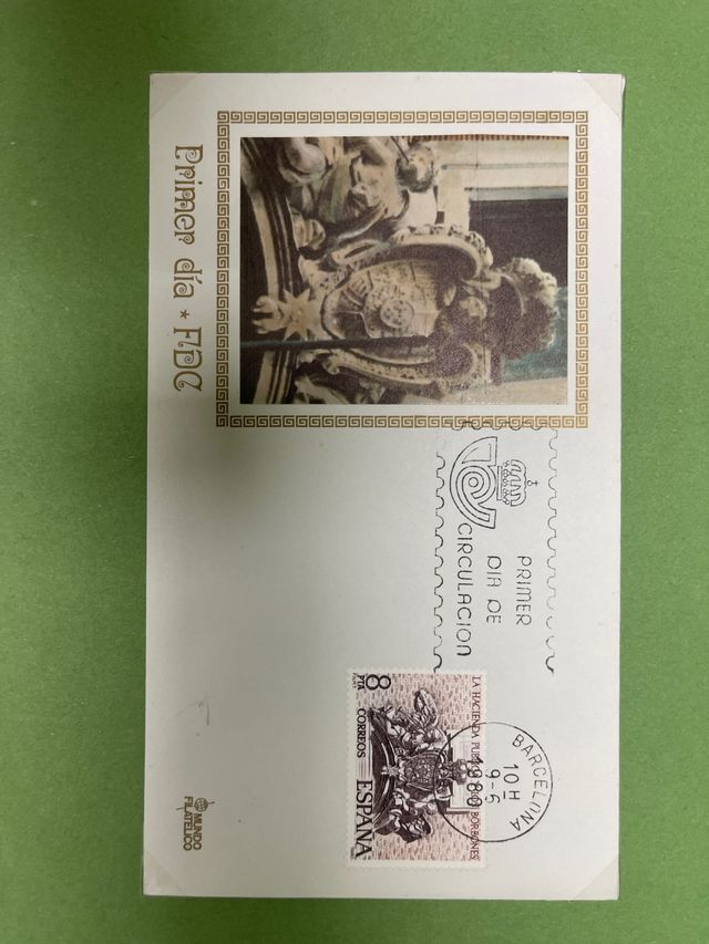 Primo giorno FDC Spagna 1989