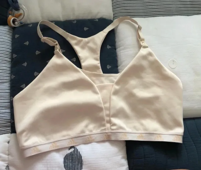 Sujetador lactancia Adidas beige XL