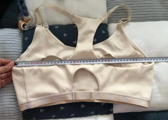 Sujetador lactancia Adidas beige XL