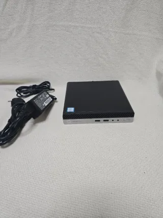 Mini PC HP i7 Negro/Plata