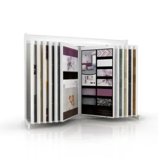 Expositor de azulejos