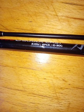 Caña y carrete ultimate cast sin usar