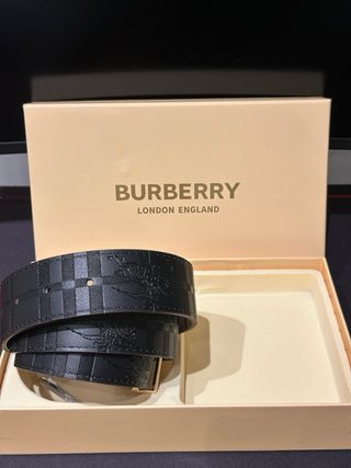 Cintura e portafoglio di Marca Beige e Oro