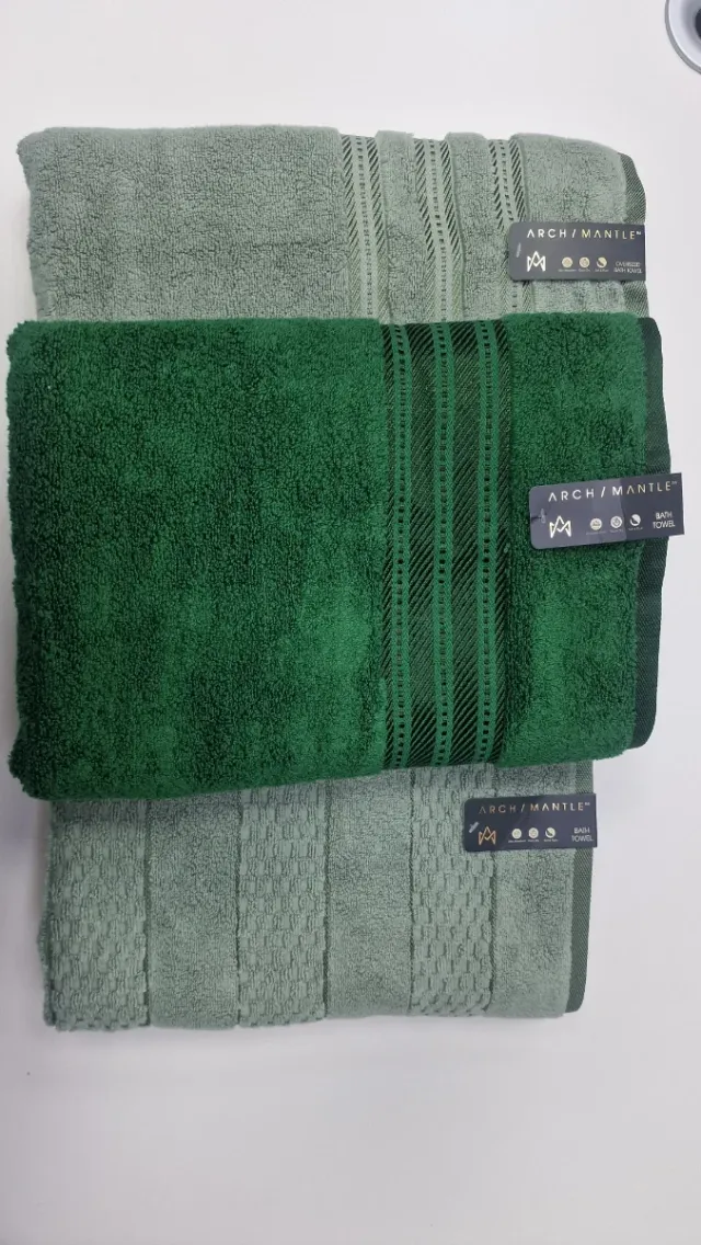 Toalla Calvin Klein Rayas Azules, negros, azules