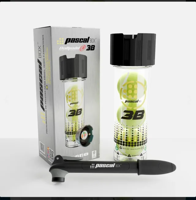 Pascal Box 3B Presurizador Pelotas Pádel/Tenis