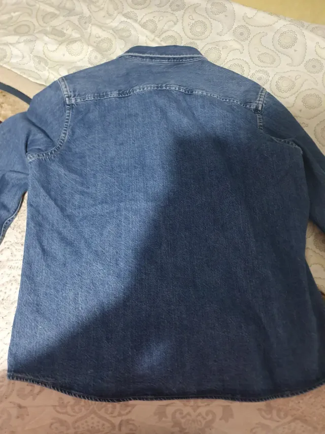 Sobrecamisa vaquera Zara XL