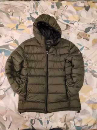 Cazadora Pull and Bear verde oliva