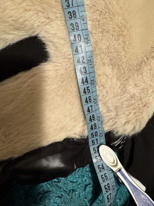 Plumífero Dichi Beige y Negro 38