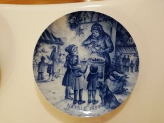 Piatti di Natale 1983-86 da collezione