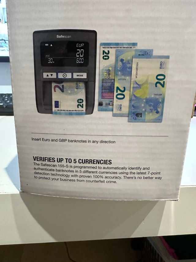 Detector Billetes Safescan 155-S