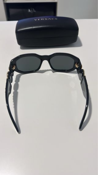 Gafas Versace Medusa Biggie Tachuelas Doradas