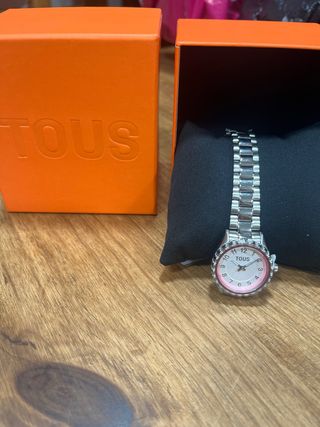 Reloj Tous Mujer Rosa y Plateado