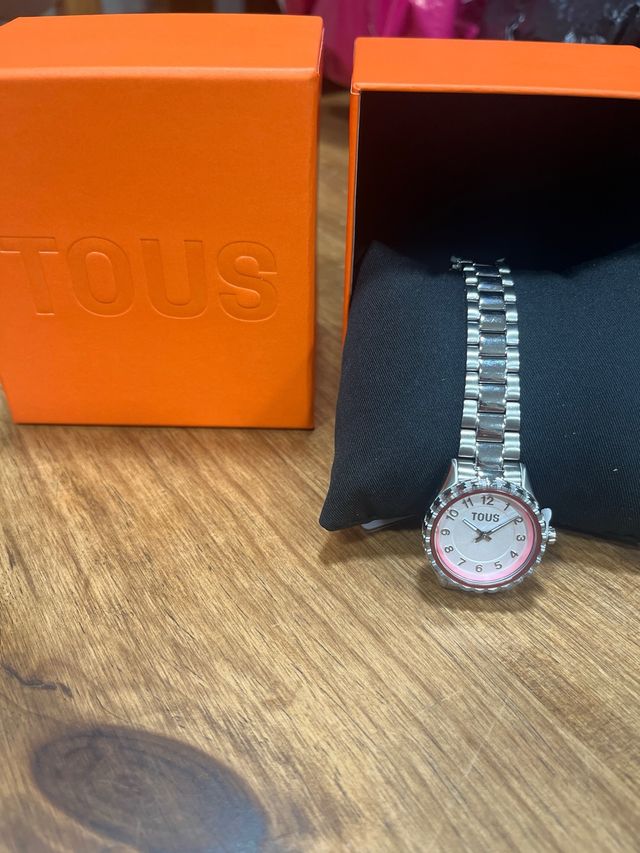 Reloj Tous Mujer Rosa y Plateado