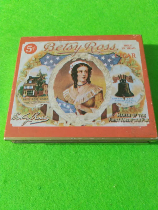Cajetilla metal Betsy Ross Cigar