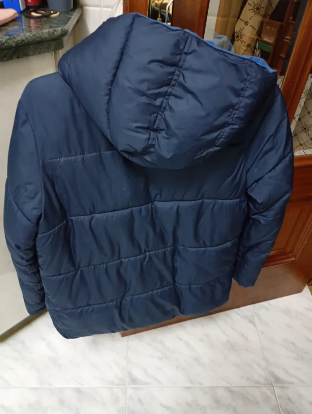 Cazadora azul marino acolchada talla 12