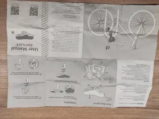 Sillín Candado Seatylock Negro