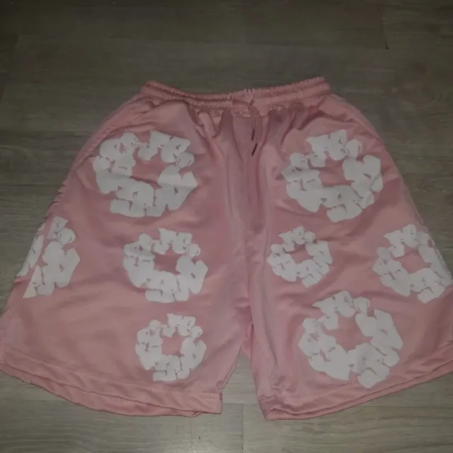 Pantalón corto Denim Tears rosa