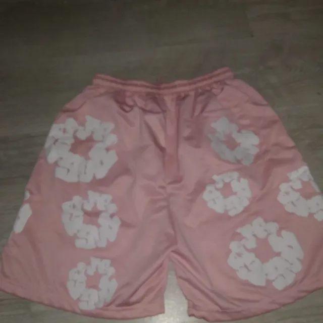 Pantalón corto Denim Tears rosa