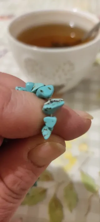 Bracciale turchese naturale vintage