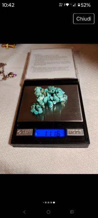 Bracciale turchese naturale vintage