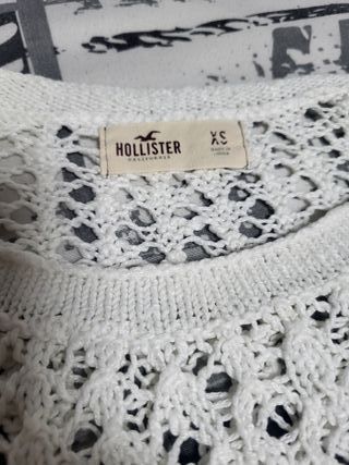 Jersey Hollister crudo manga larga T-XS