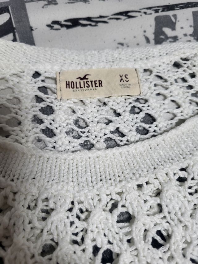 Jersey Hollister crudo manga larga T-XS