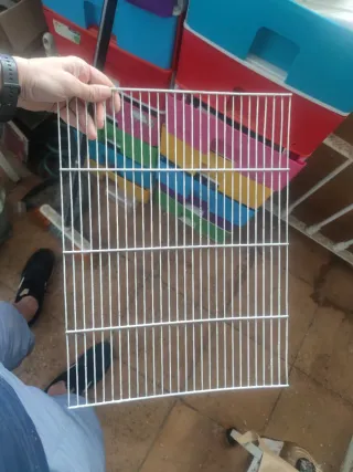 1 Parrillas apta para jaulas de metro como pedros