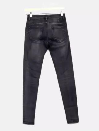 Pantalones vaqueros negros skinny