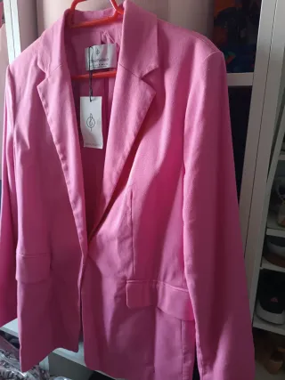 Americana Stradivarius Rosa Talla S Nueva