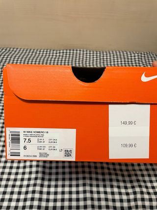 Nike Vomero 18 Bambas Correr Mujer Talla 38