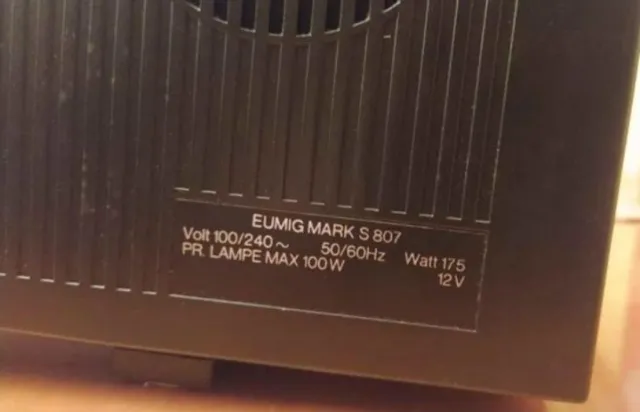 Proyector Sonoro Mark S807