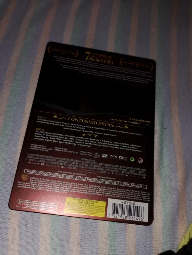 El Orfanato DVD Caixa Metálica 2 discos