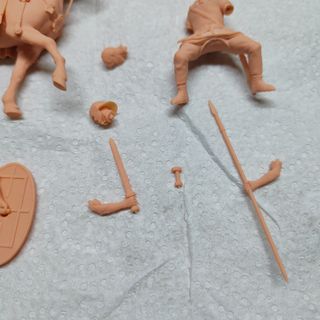 FIGURA ROMANO A CABALLO 54MM