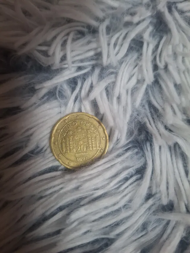 Moneda 20 Céntimos Euro 2002