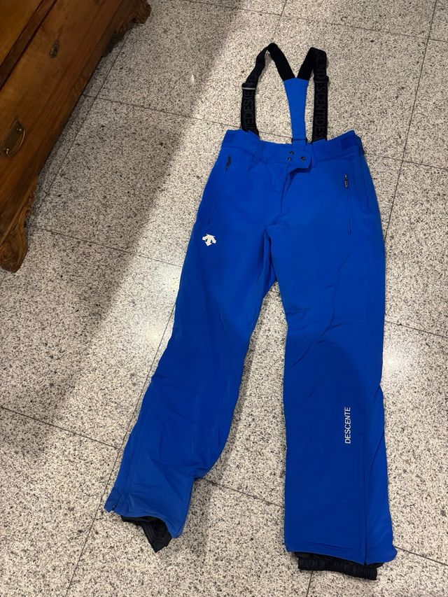 Pantalón de esquí Descente azul