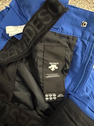 Pantalón de esquí Descente azul