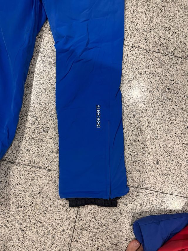 Pantalón de esquí Descente azul